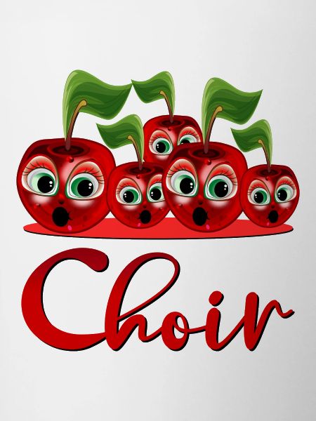 SINGING CHERRIES - CHOIR SINGER - FRUITS