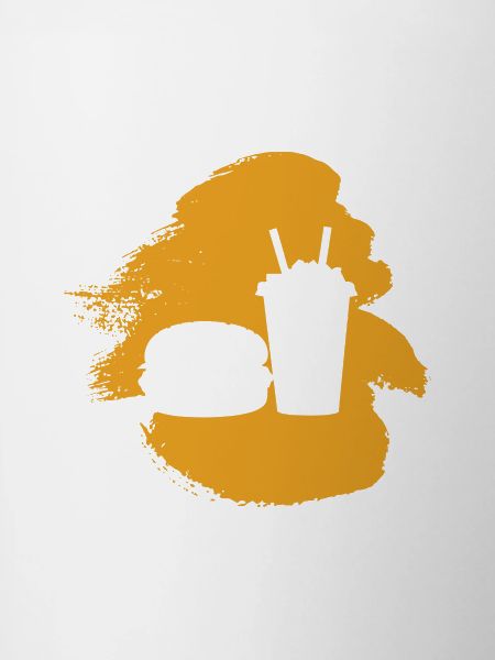 Snack fast food delicious