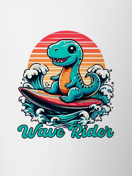 Cute T-Rex Surfer Surfing Gift