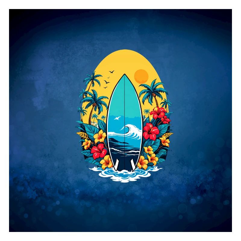 Stylisches Surfbrett