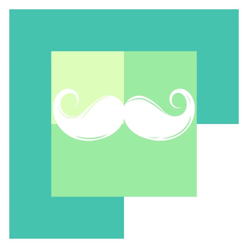 Schnurrbart Gentleman Gesichtsbehaarung