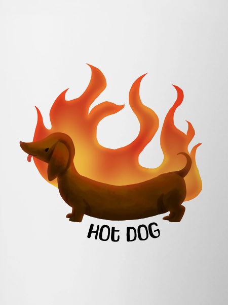 hot dog black