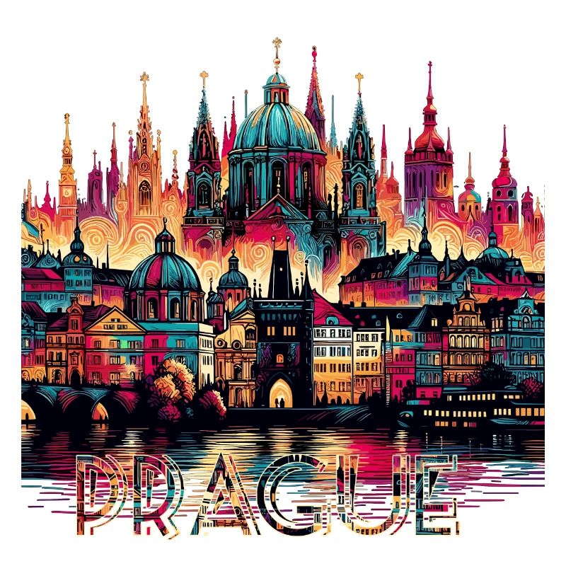Prague Capitale République tchèque Cadeau