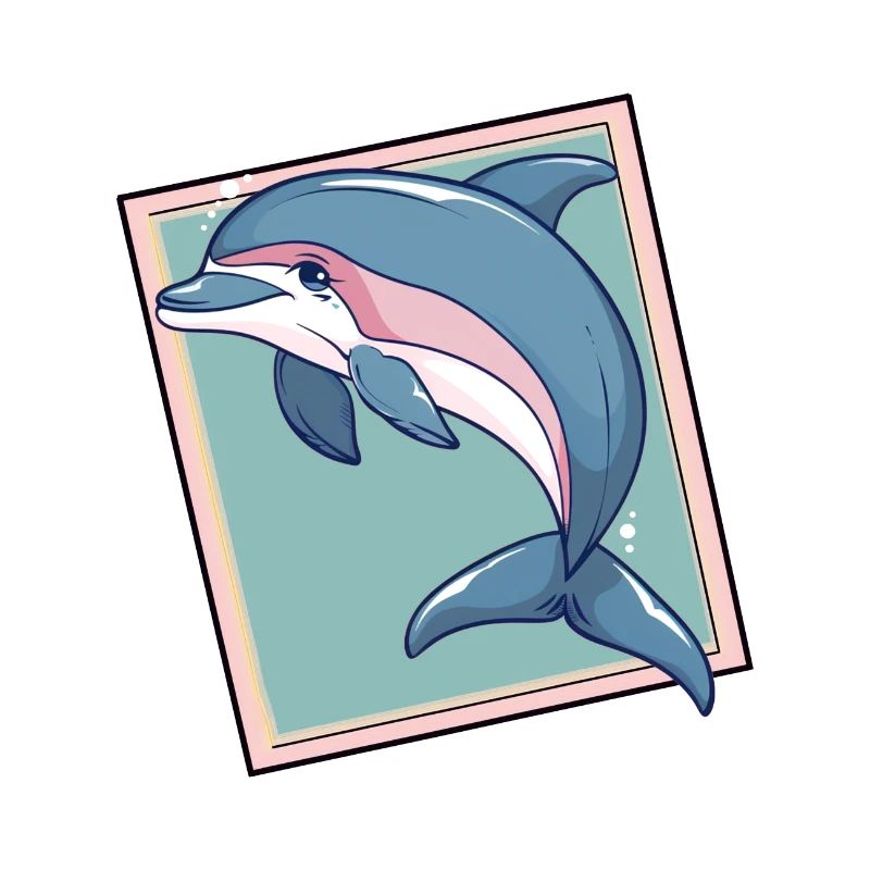 Delfin Delfine Meerestiere