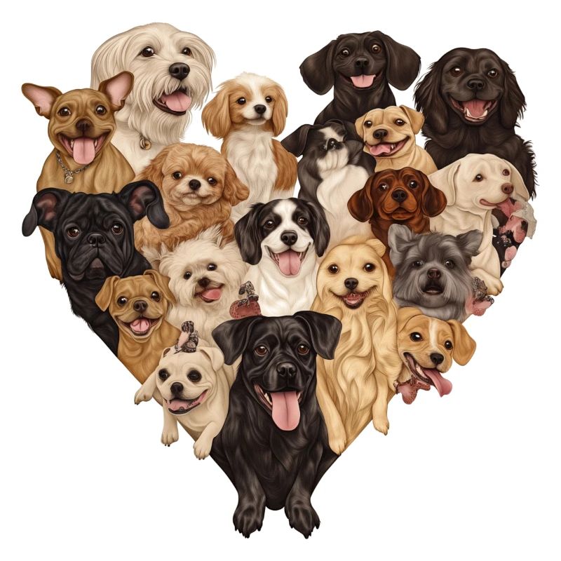 L’amour des chiens
