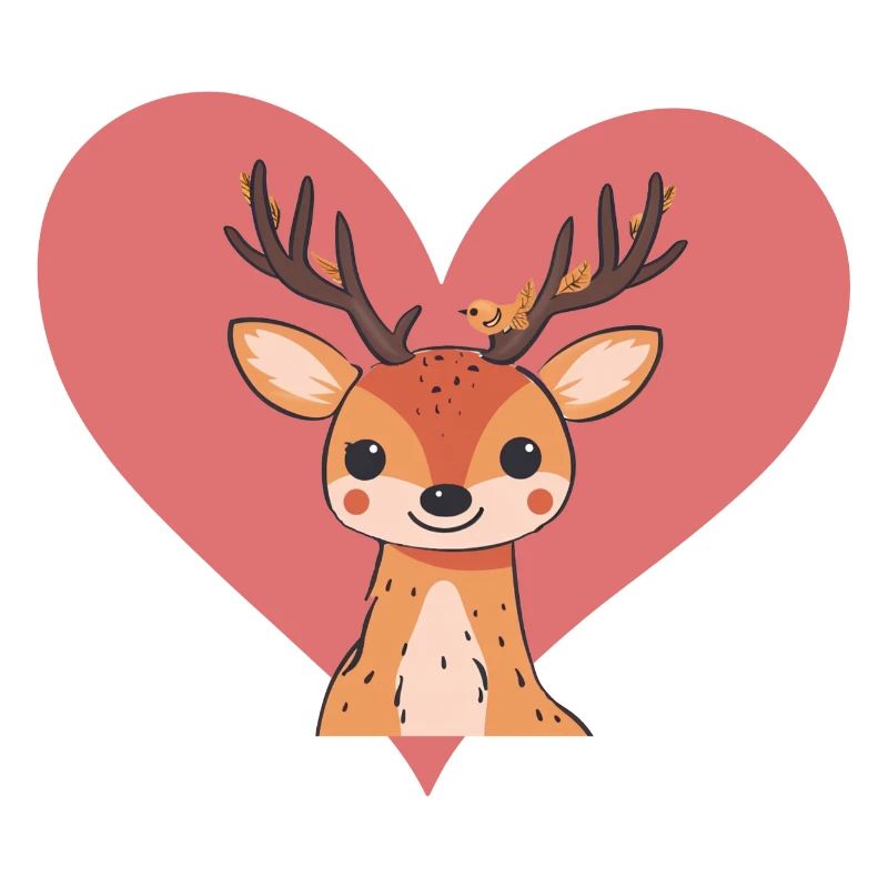 Hirschgeweih Waldbewohner