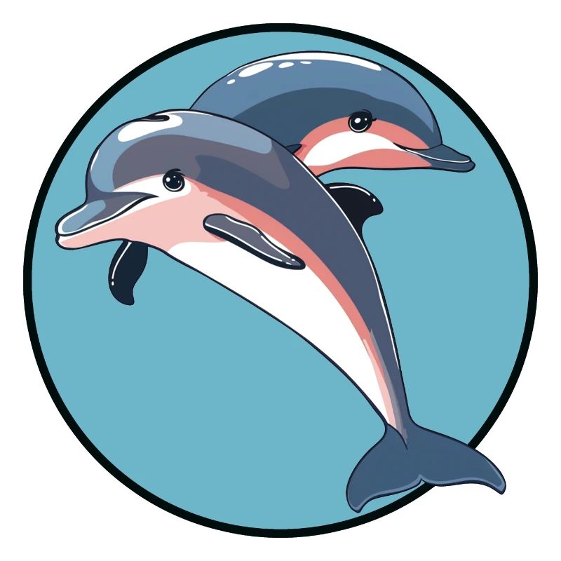 Dauphin Mer Créatures Marines