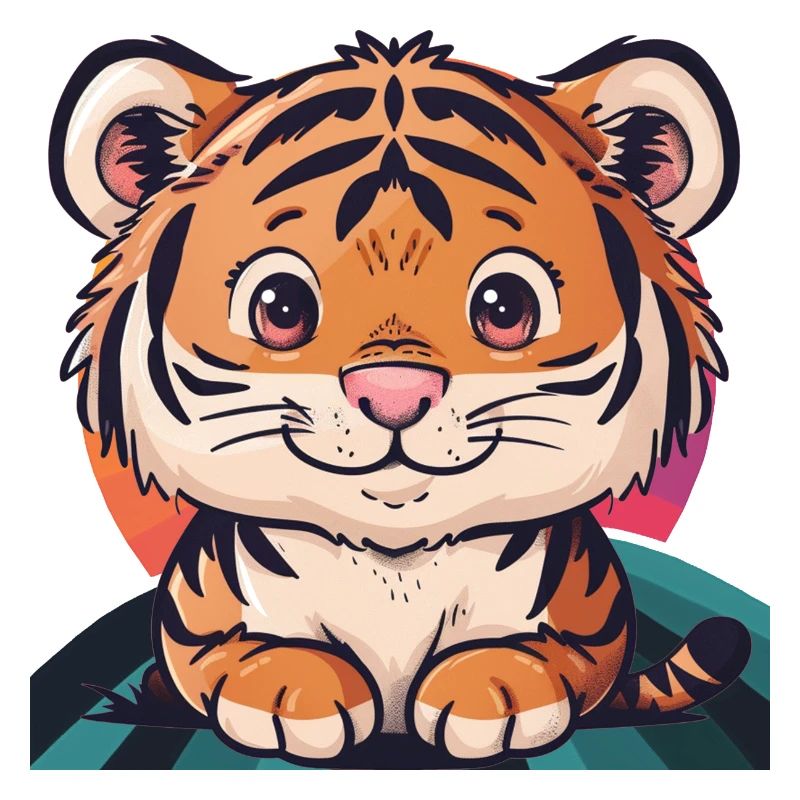 Tiger Leopard Domestic Cat