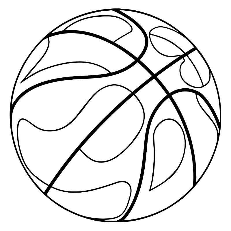Dessin de basket-ball
