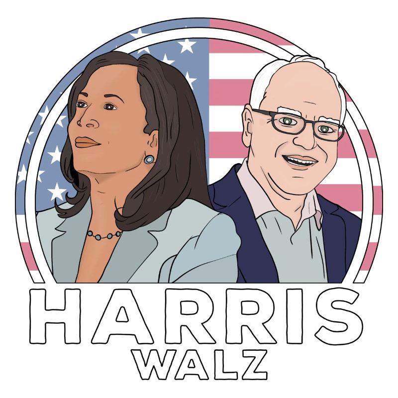 Élection de Harris Walz
