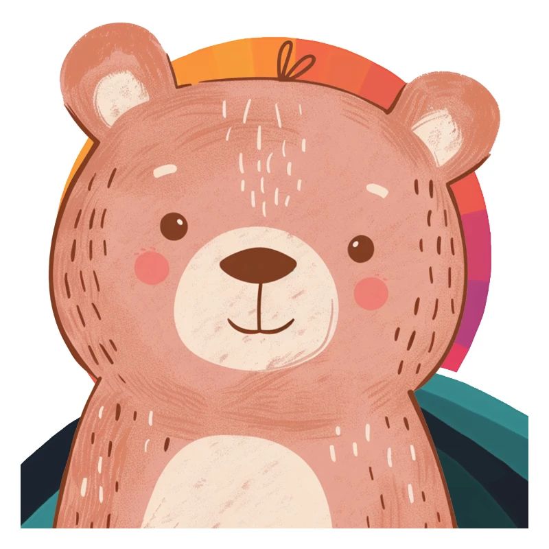 Baer Teddy Bear Ours brun