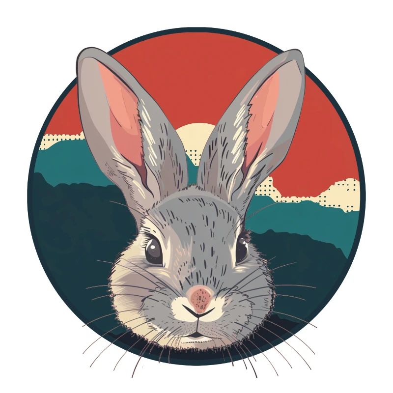 Dent de lapin Lapin de Pâques Lapin