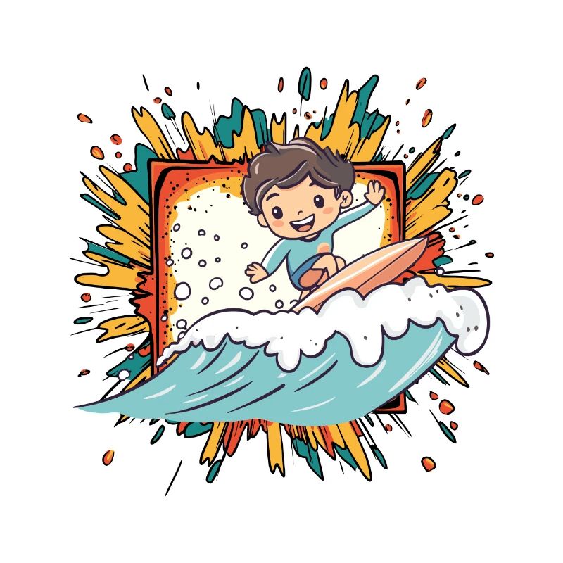 Surfer Surfen