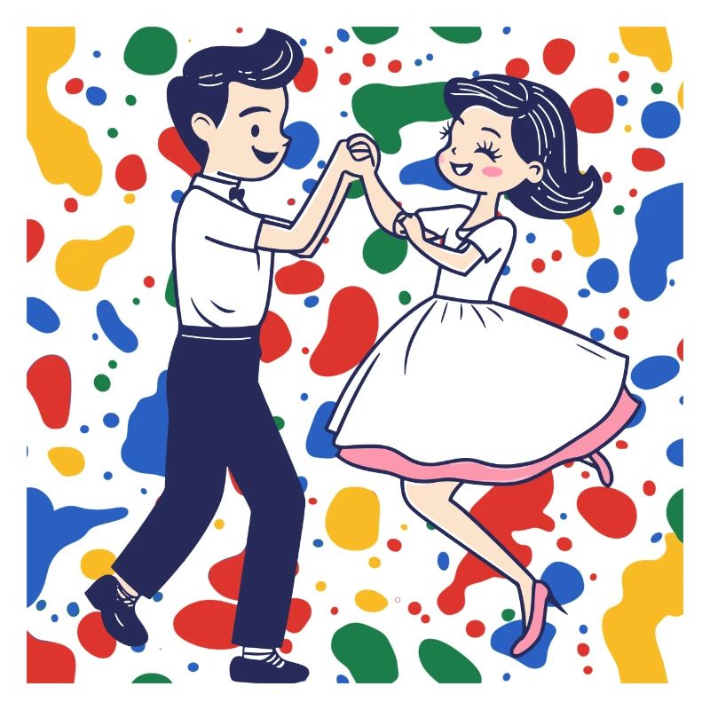 dancing couple dancers
