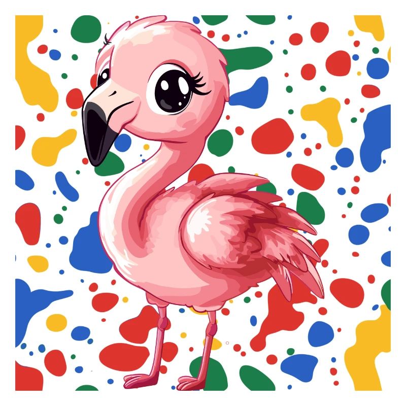 Flamingo Wasservogel