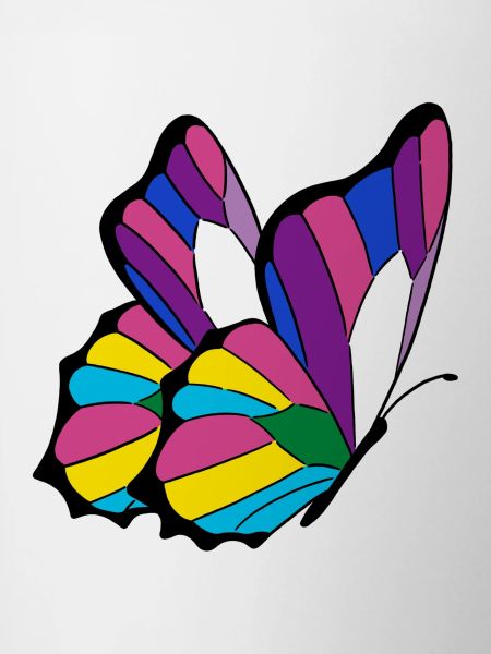 Butterfly pansexual bisexual androgynous