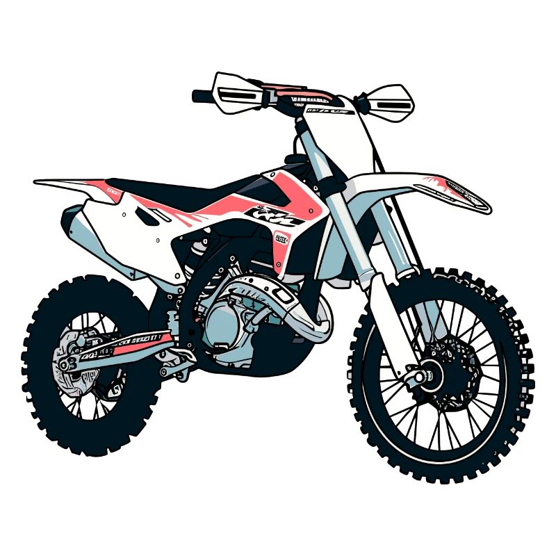 Motard de moto tout-terrain