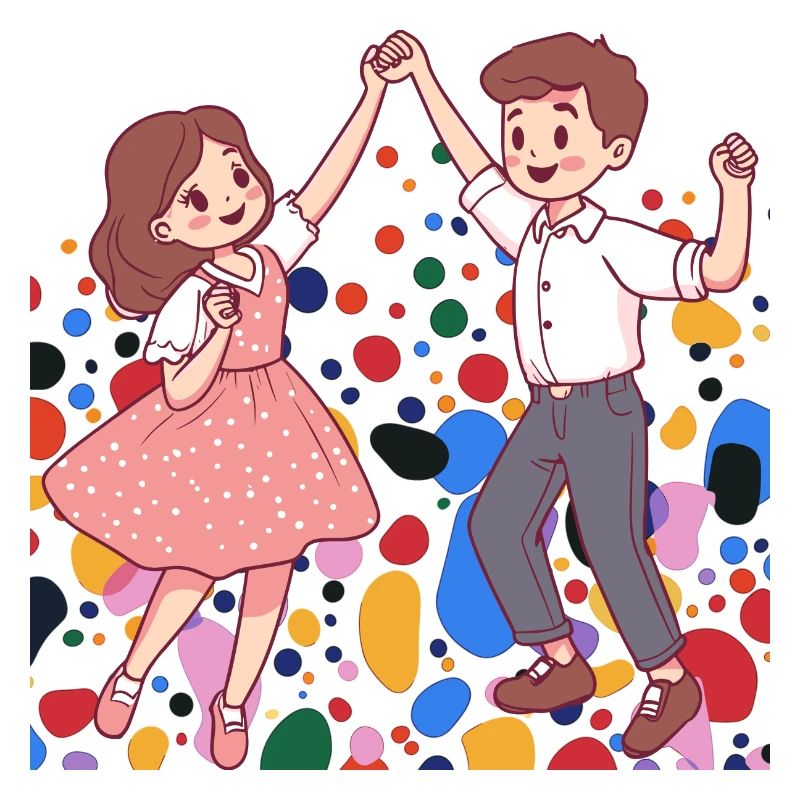 Dancing couple dancer