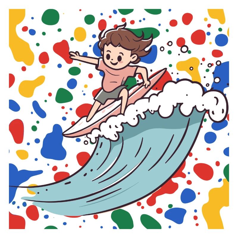 Surfers Surfing Surfing