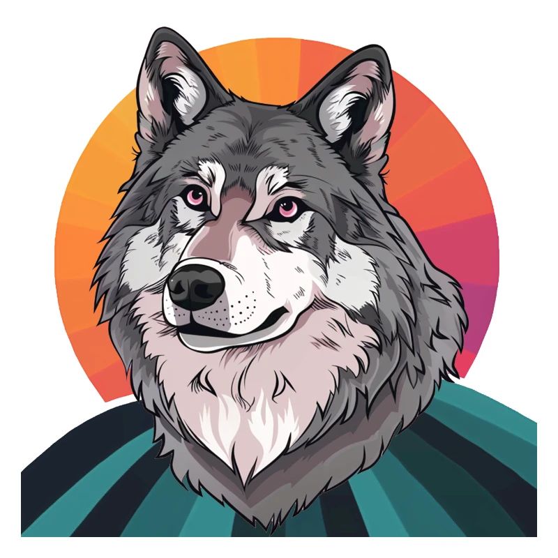 Wolves Full Moon Wolf