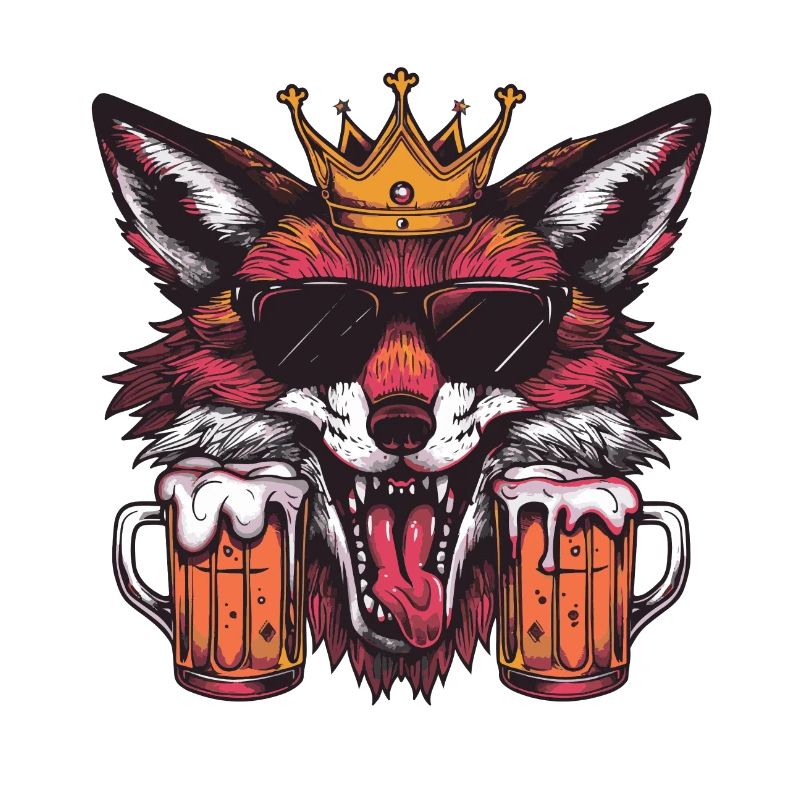 Fuchs Bier Lustig