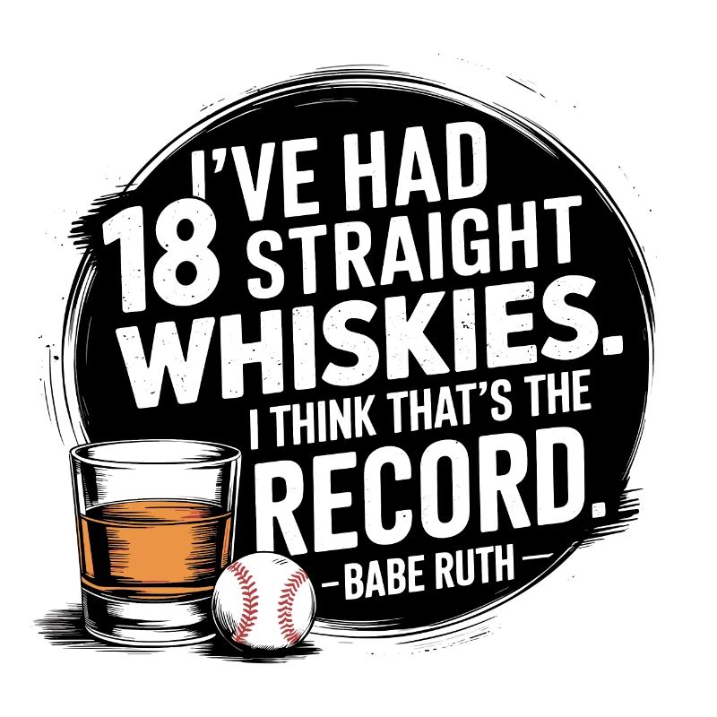 Baseball Babe Ruth Disant Citation Sportive