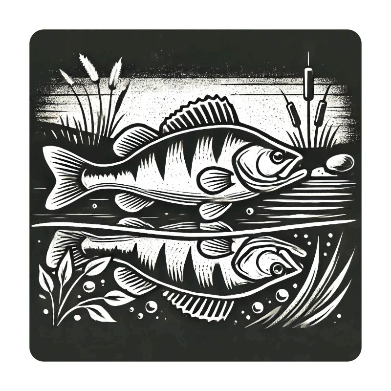 Perch predatory fish design