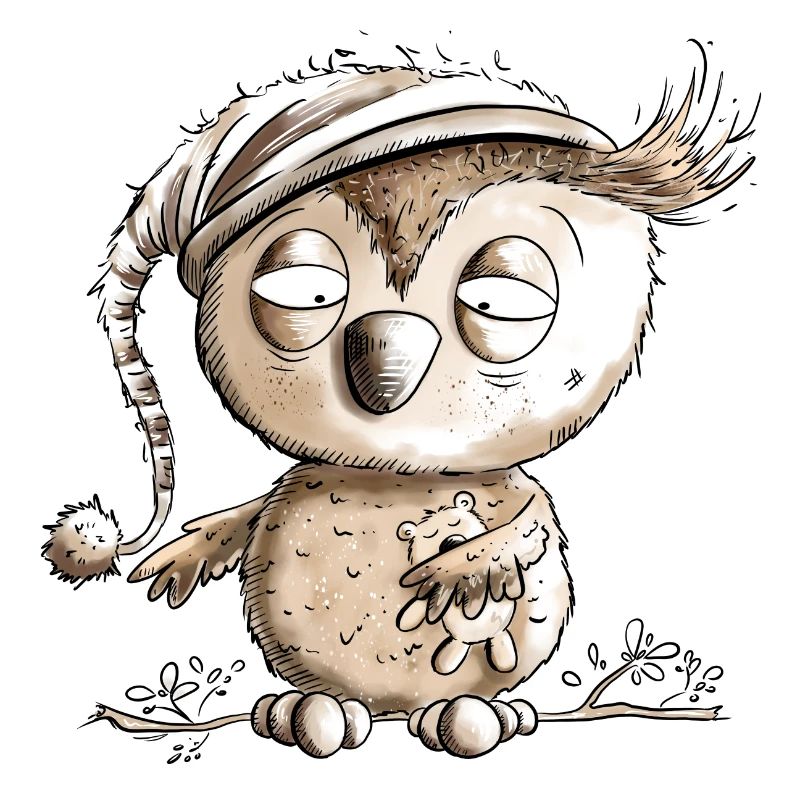 Petit hibou noctambule