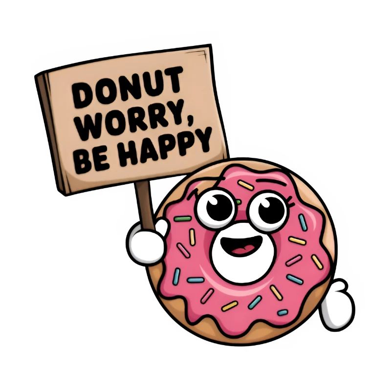Donut-Sorge, sei glücklich
