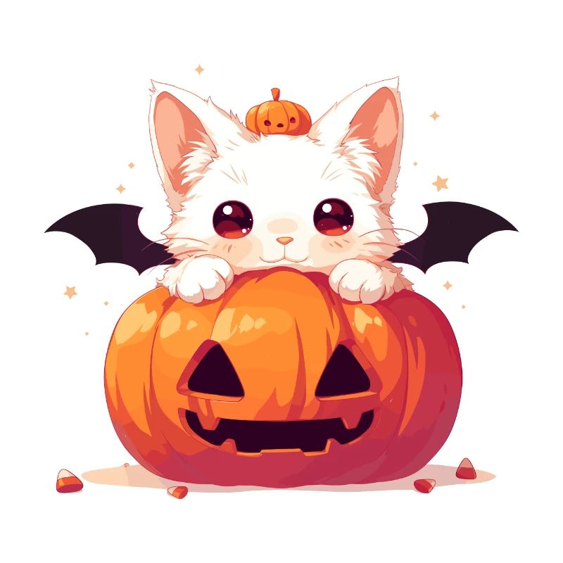 Cute Halloween Cat