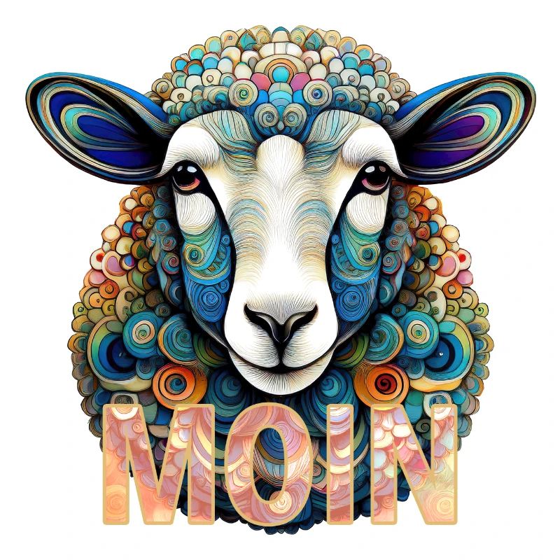 Buntes Moin-Schaf