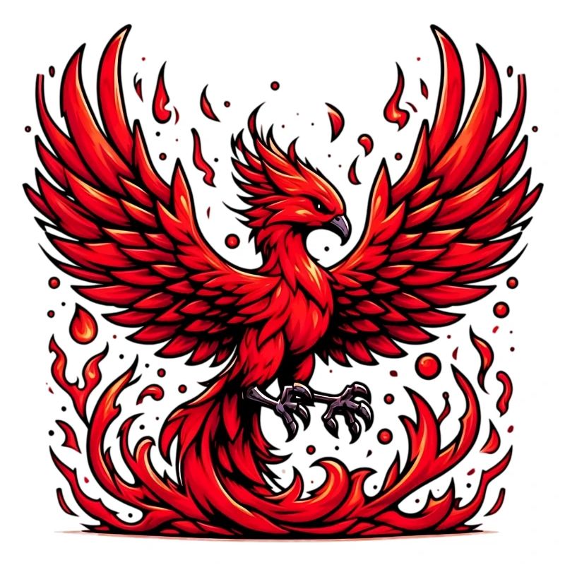 Phénix rouge