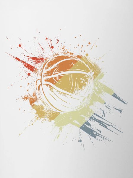 Basketball Ball Retro