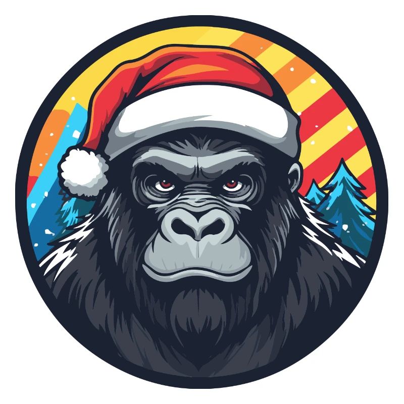 Gorille de Noël