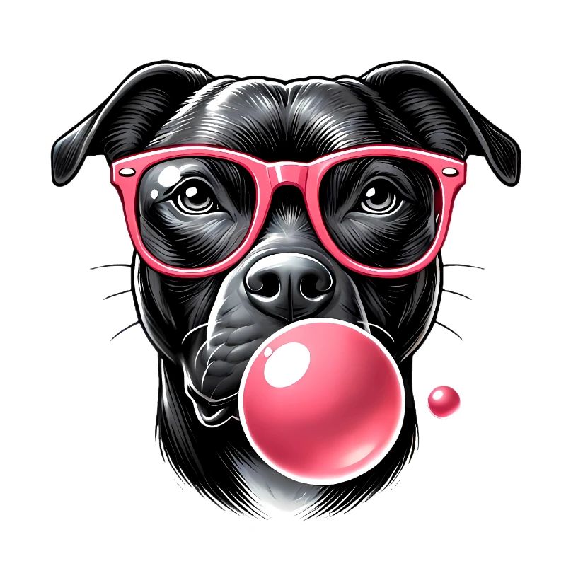 Cool with Pink Bubble Gum