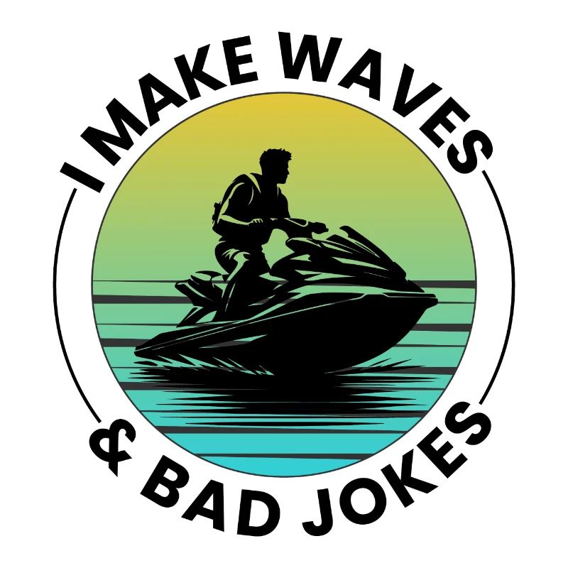 I Make Waves & Bad Jokes Jet Skiing