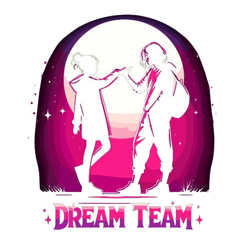 Mutter und Tochter cooles Traumteam Team Geschenk