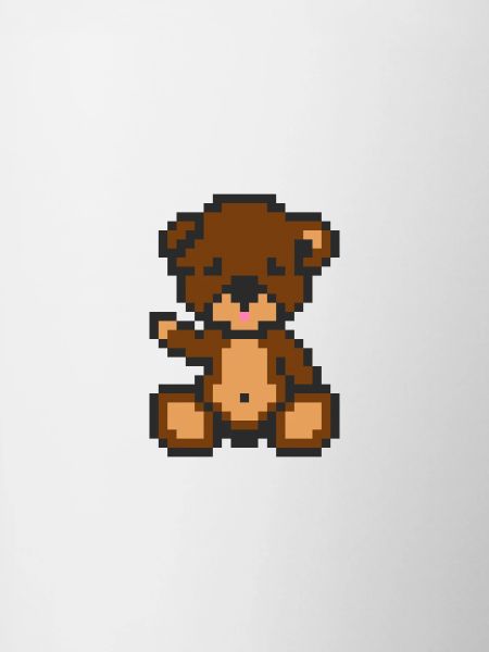 Pixel Bear Brownie