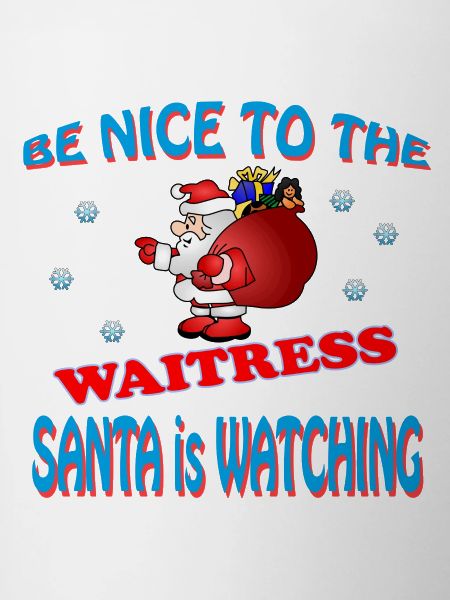SANTA WAITRESS