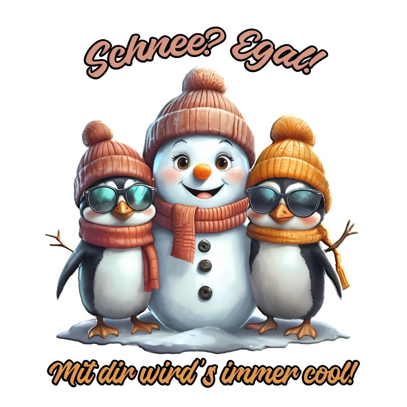 Schnee? Egal! Winterspaß mit Freunden
