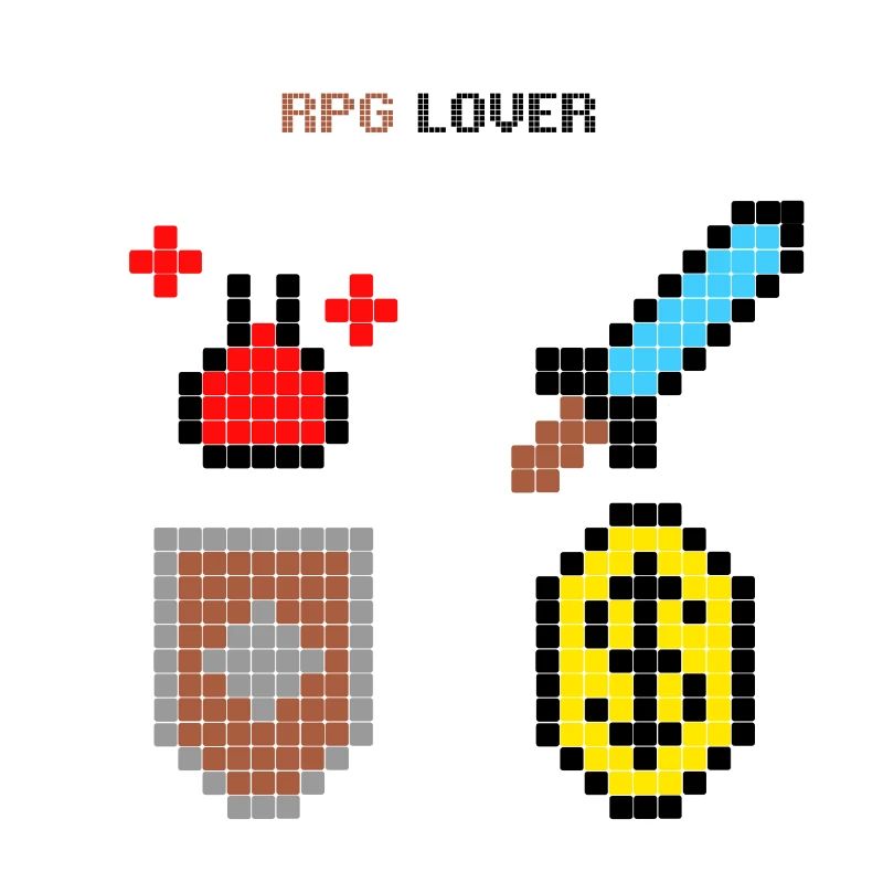 Rigged Poker - Pixel Art - RPG LOVER