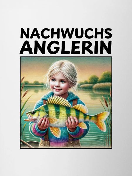 Nachwuchs Anglerin