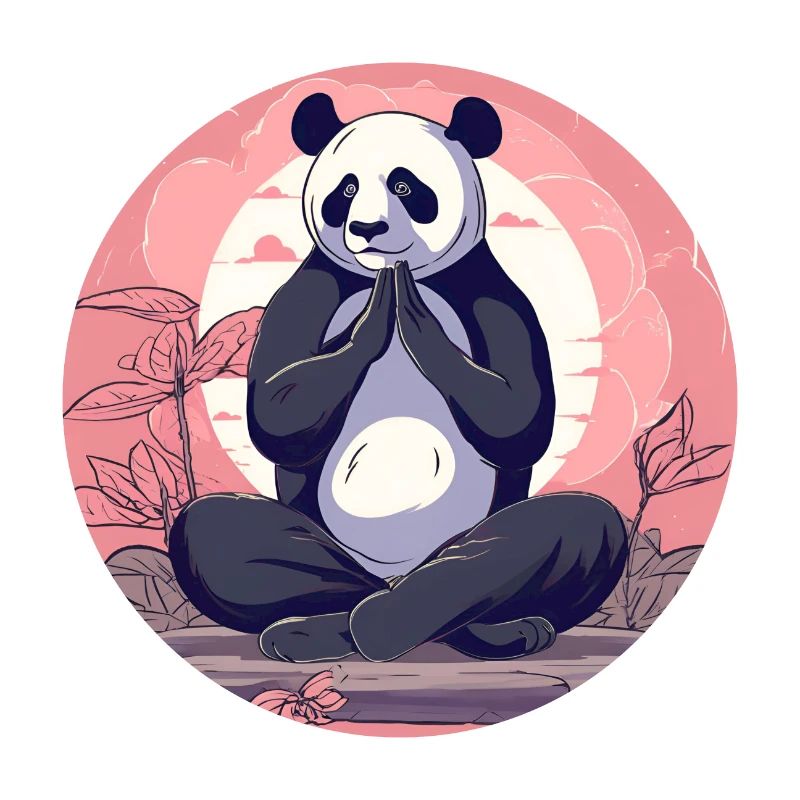 A Zen panda
