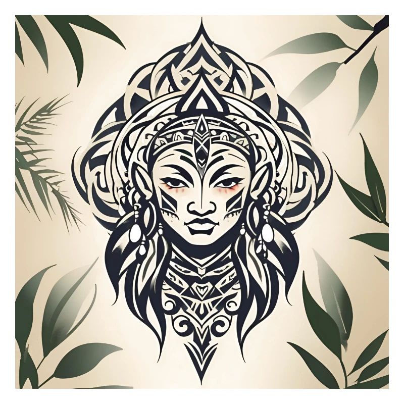 Indisches Tattoo