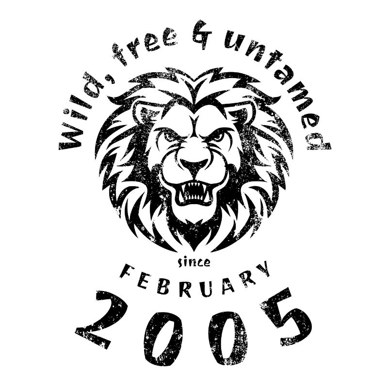 20. Geburtstag Wild, libre et indompté depuis 02/2005