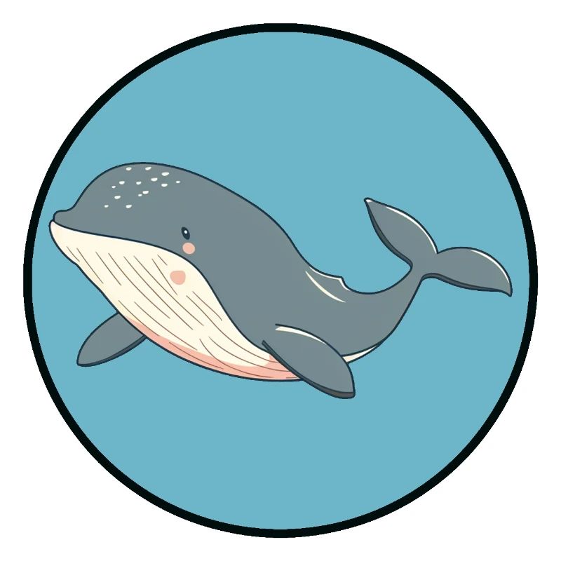 Whale under water