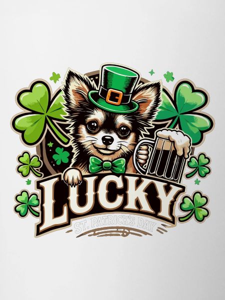 Saint-Patrick Leprechaun Chihuahua Heureux