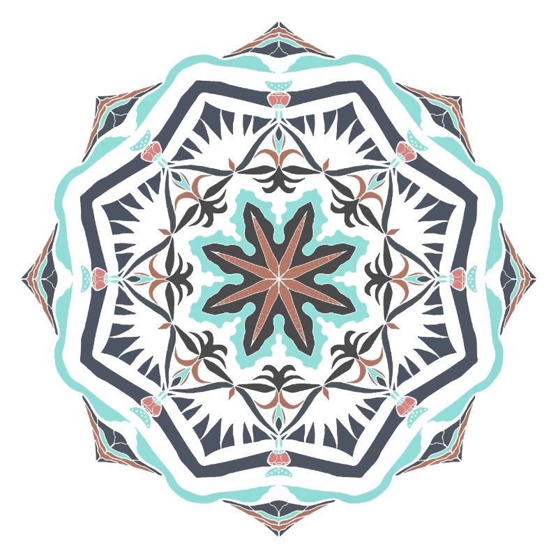 Mandala étoile de mer