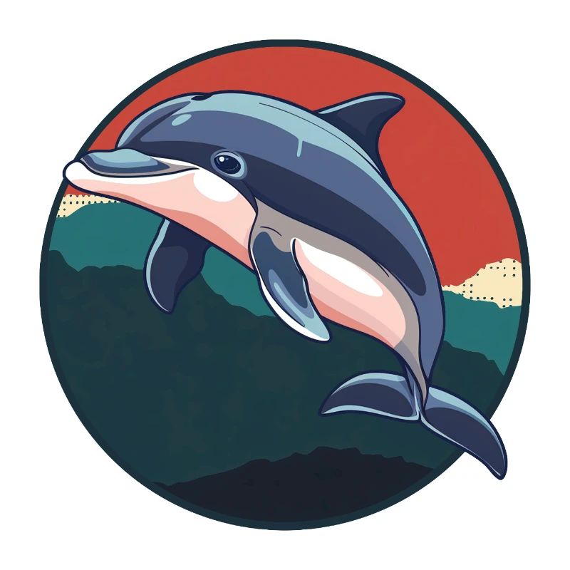 Delfin Meeresbewohner