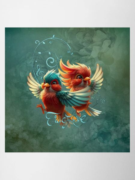 Love melody of tender birds.